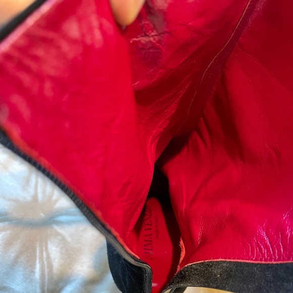 🎱Mima Venezia Black Suede Short Boots - Size 38.5🎱 - Picture 5 of 8